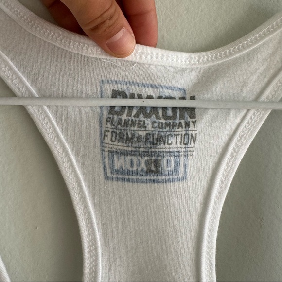 Dixxon Women’s Booties ‘N’ Boats White Tank Top Size Large - Picture 6 of 8